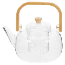 Hitzeresistente Glasteekanne Mit Metallfilter Für Tee Und Kaffee