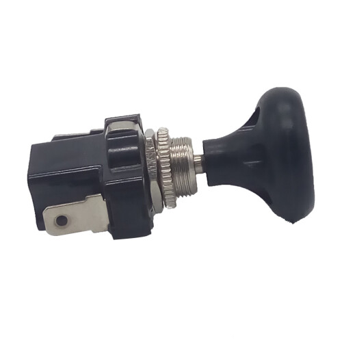 Schwarzer Autolichtschalter Push Pull Mit Scheinwerfersymbol 1