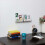 4Pcs Acrylic Clear Floating Bookshelf, Organizer Record Rack 4