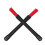 Robuster Roter Drumstick Für Drumset Mit Nylonspitze Skid-Proof 7