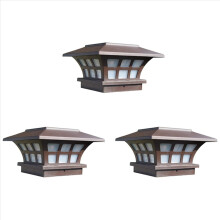 Solar Post Lamp Outdoor Waterproof Garden Fence Landscape Lamp