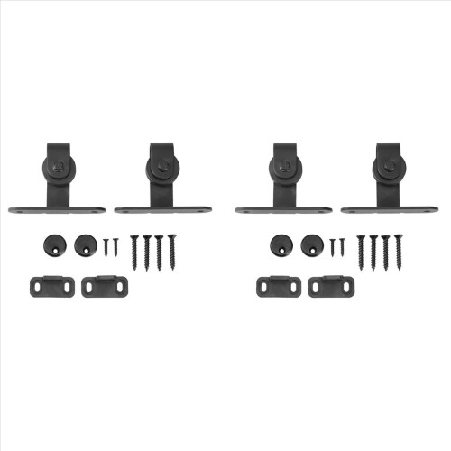 Schuifdeur hardware kits boven gemonteerde kastdeur rolrail-B