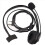 2-pin headset TK220 for Jianwu interphone C9009 2