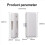 2X Smart Tuya Drawer NFC Sensor Lock Keyless File Cabinet Lock 3