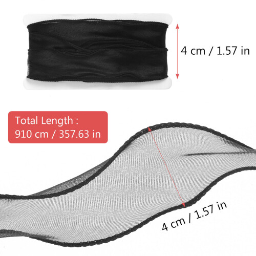 1 Rolle Blumenstraußband Aus Polyesterstoff 1