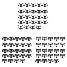 Kunststof elektronische omheiningsdraadspanner voor vee (24 stuks)