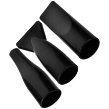 3Stk Schwarze ABS Föhn Aufsatz Salon Haartrockner Styling Tool