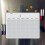 Conjunto de calendário magnético para quadro branco A3 com apagamento a seco para geladeira 17 x 12 polegadas 5