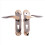 Indoor Household Door Handle for Home with Security Lock Key Set 5
