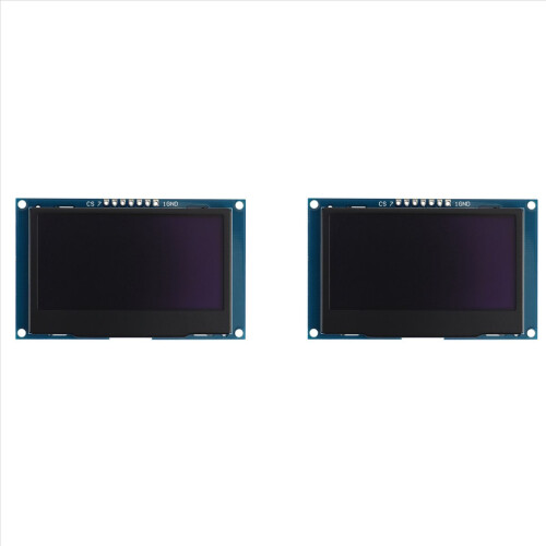 Module d'affichage OLED 2,42 pouces 12864 128x64 IIC I2C SPI (police blanche)