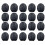 240 stuks microfoonhoezen, wegwerpbare, niet-geweven microfoonhoezen 4