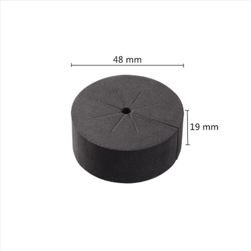 210 peças de colares clones de jardim em bloco de esponja de neoprene para vasos de rede de 2 polegadas 1