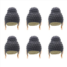 Plavecké čepice TathaGata Buddha Shape Protiskluzové flexibilní latexové plavecké čepice