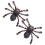 1Paire Clips Chaussures Noir Décoration Polyvalente 9