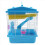 Gaiola para hamster, casa de campo com claraboia, camada dupla, azul 4