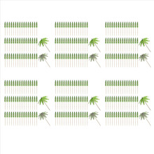 50 stuks paraplu's voor drankjes, kokospalm paraplu tandenstokers