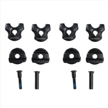 Fietszadelpenklem voor carbon zadelrails adapter 7x9mm ovaal/rond