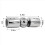 Conector de canto para hastes de cortina 2PCS (prata) 4
