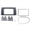 dla Swift 2011-2016 2Din Audio Panel DVD Panel nawigacyjny 1
