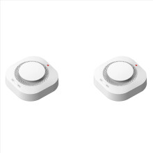 2X Tuya Wifi Røgdetektor Sensor Smart Sikkerhedsbeskyttelsesalarm