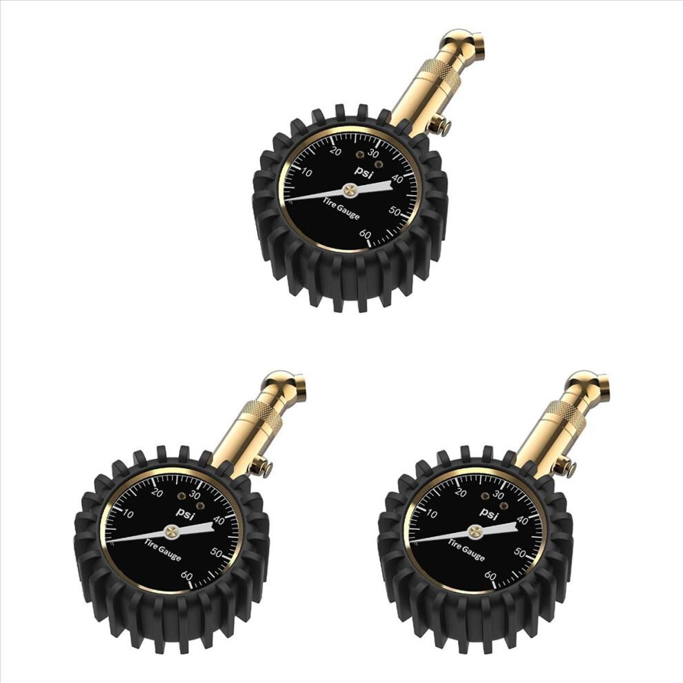 Tire Pressure Gauge - (0-60 Psi) Heavy Duty, Accurate With Glow Dial 4853004605124
