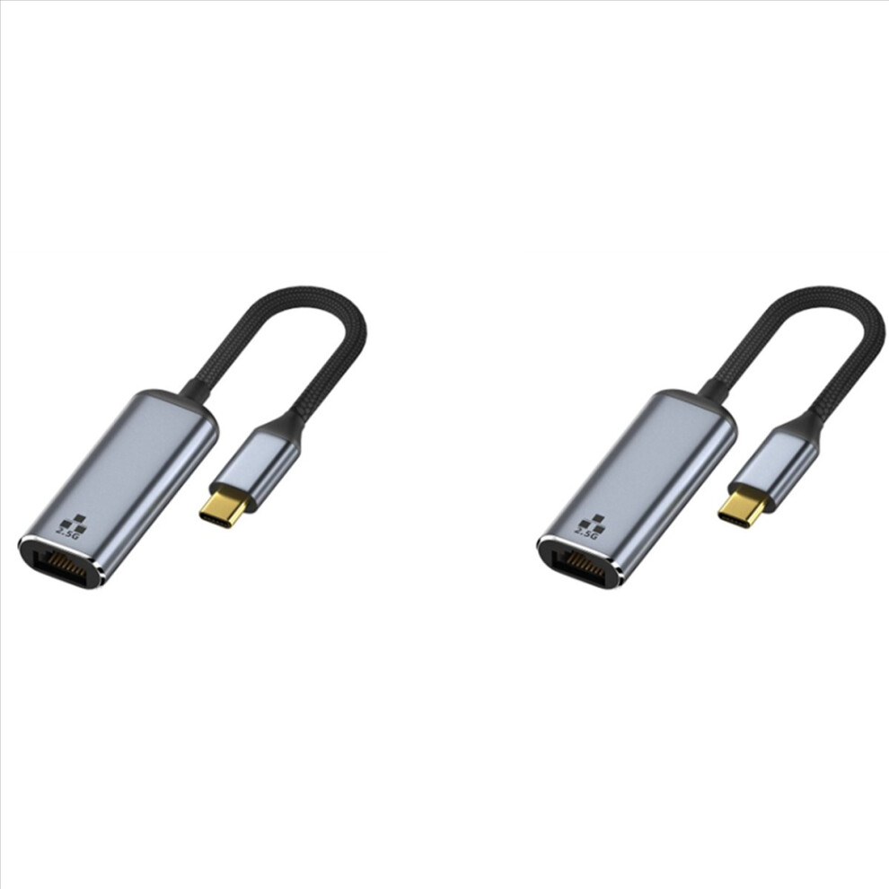 2500Mbps 2.5G USB C Ethernet-adapter
