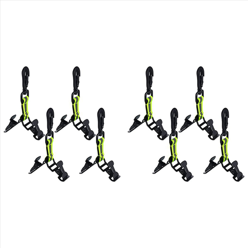 4Pcs Firefighter Glove Strap Safety Clips For Police Rescue Work Belt 4853004607609