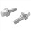 4Pcs 17mm Auto Radmuttern Schrauben Flachsitz für 206 3008 207 7