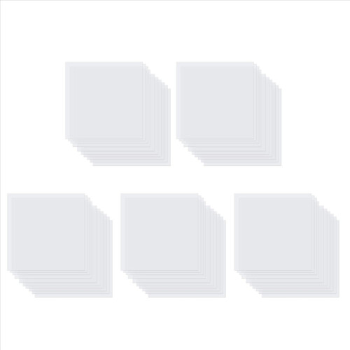 50 folhas de estêncil em branco de 7 mil, estêncil de modelo Mylar de 12 x 12 polegadas
