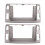2X DVD Stereo Rammeplate Adapter Montering Dashbordinstallasjon 1