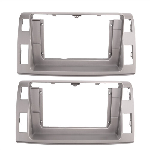 2X DVD Stereo Rammeplate Adapter Montering Dashbordinstallasjon