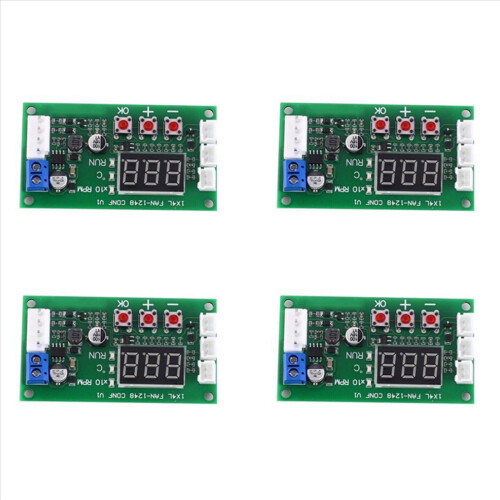 DC 12V 24V 48V 5A 2/3/4 draads PWM motorventilatorsnelheid temperatuurregeling