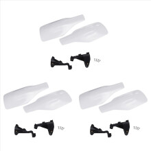 Motocross Handguard Motorfiets Handguard Beschermer Wit