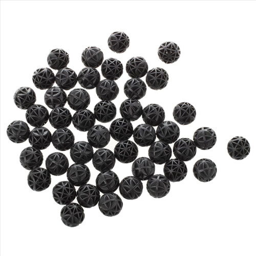 50 stk. sorte biokugler med 18 mm diameter til akvariedamfilter 2