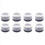 4 Sets Furniture Bed Risers Round Bed Lifts Risers Adjustable Height 1