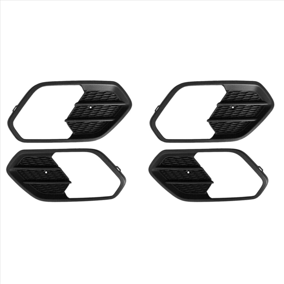 Left & Right Front Bumper Fog Grille For Escape 17-19 Light 4853004611484