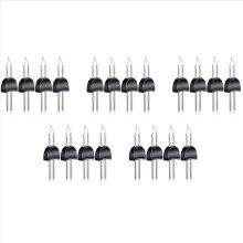 Pontas para queimador de linha, zapper de linha, linha derretida para acabamento de contas, 4 peças