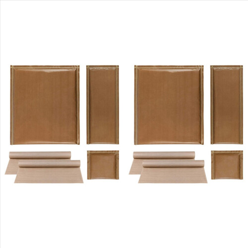 5Pcs/Set 3 Sizes Heat Pressing Pillow with 2PCS PTFE Heat Sheet