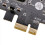 Κάρτα ήχου PCI-E X1 CMI8738 Chip 32/64 Bit Stereo 5.1 Channel για P 7