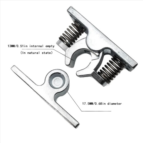 1Pcs Spring Loaded Door Easy Lock Stop Catch Release Clamp (Mp-4) 2