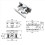 1Pcs Spring Loaded Door Easy Lock Stop Catch Release Clamp (Mp-4) 4
