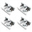 1Pcs Spring Loaded Door Easy Lock Stop Catch Release Clamp (Mp-4) 1