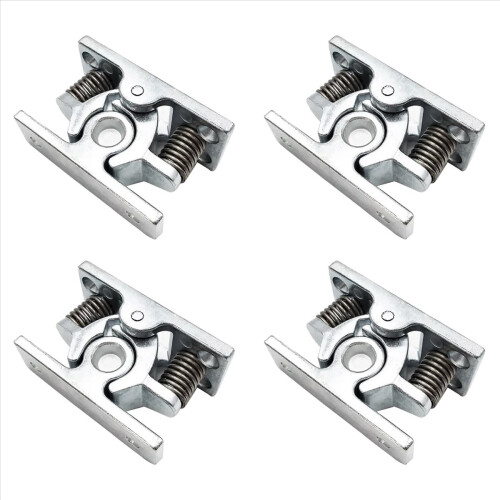 1Pcs Spring Loaded Door Easy Lock Stop Catch Release Clamp (Mp-4)