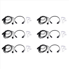 Throat Microphone Vibration Headset Earpiece for Uv-5R