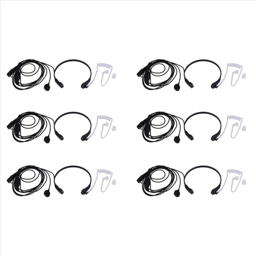 Throat Microphone Vibration Headset Earpiece for Uv-5R