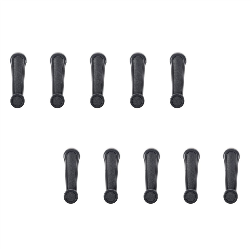 2 Pcs Plastic Universal Car Window Winder Cranks Handle Lever Gray 4853004623753