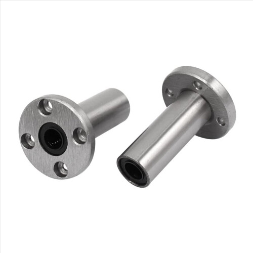 4PCS 8mm LMF8LUU Στρογγυλή φλάντζα σύνδεσης μεγάλου μήκους γραμμικού ρουλεμάν 2