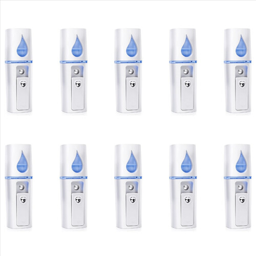 Bärbar Nano Mister Mini Steamer Atomization Vit