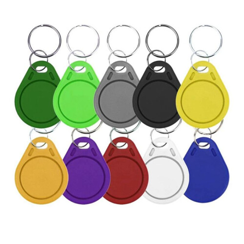 50 τεμάχια UID 13.56MHz Block 0 Sector Writable IC Card Keyfobs Key Tags 2