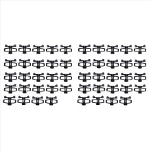 Kunststof elektronische omheiningsdraadspanner voor vee (24 stuks)